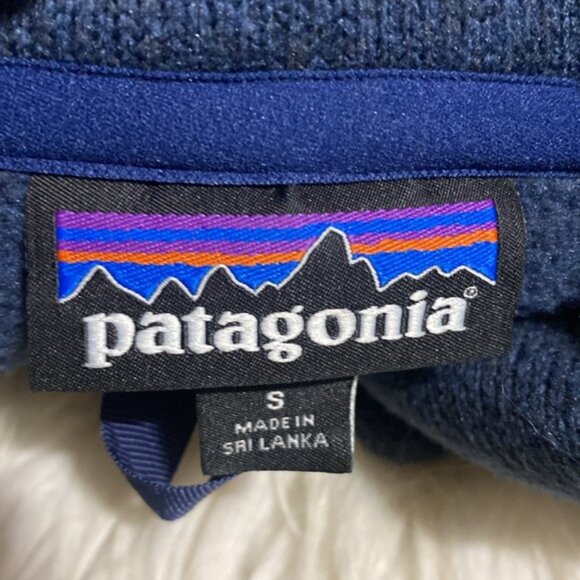 Patagonia Women 's Better Sweater‎ Peacoat Blue Size S STY25861 - Picture 10 of 13